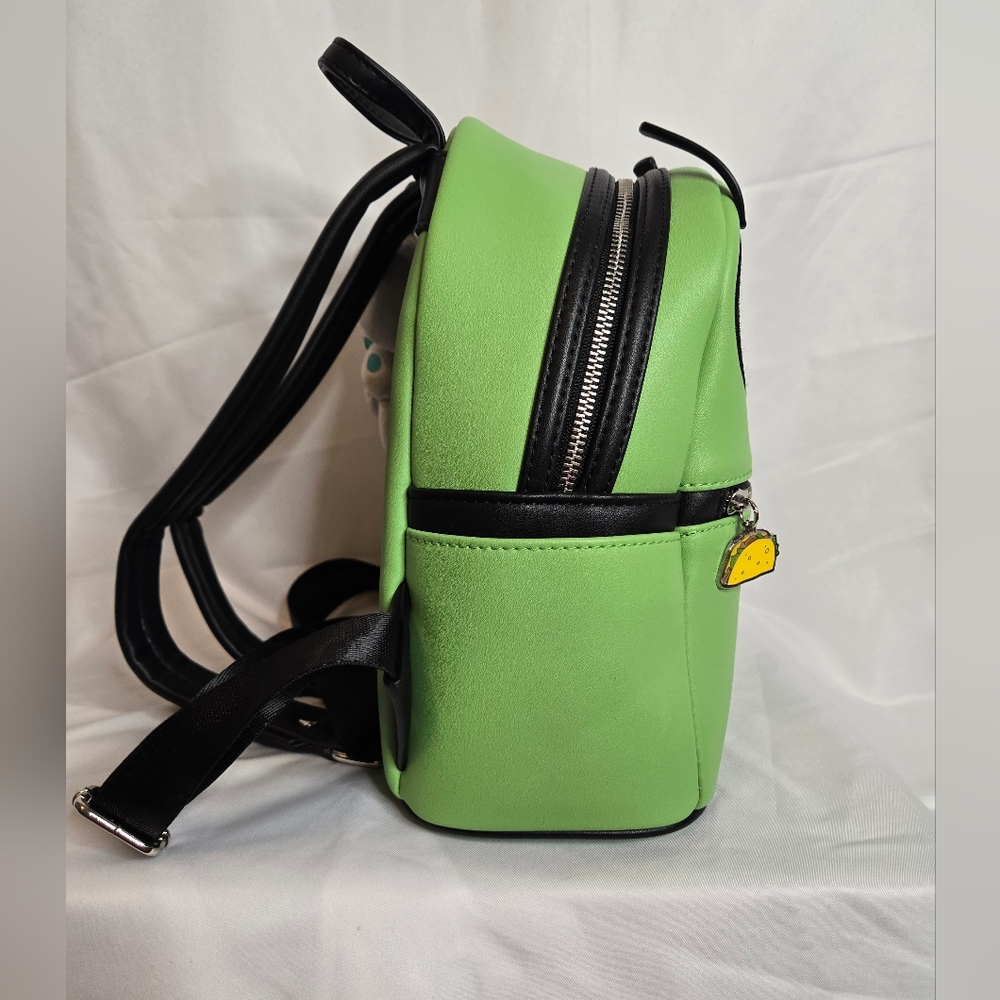 Rare Loungefly GIR Mini Backpack – Limited Edition Invader Zim – New + Bonus Plu - Picture 6 of 7